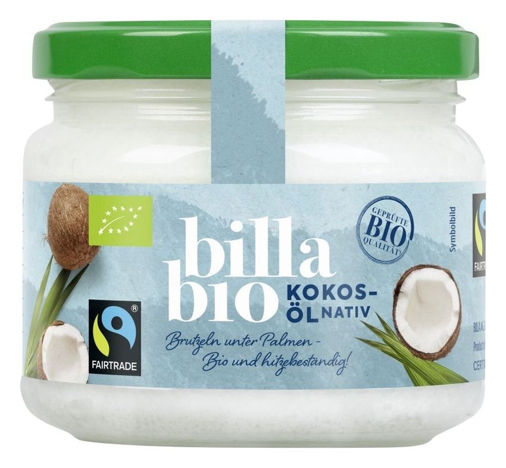 BILLA BIO Panenský kokosový olej 300ml