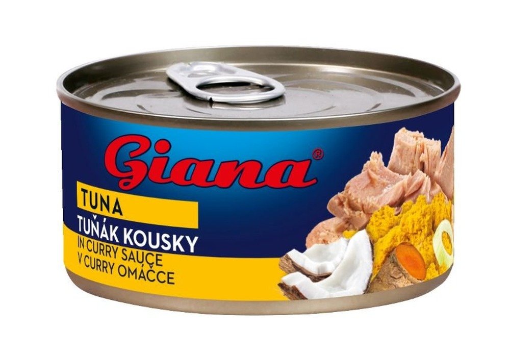 Giana Tuňák v curry omáčce