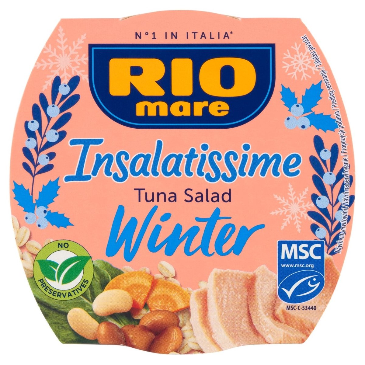 Rio Mare Insalatissime Winter MSC tuňákový salát 160g