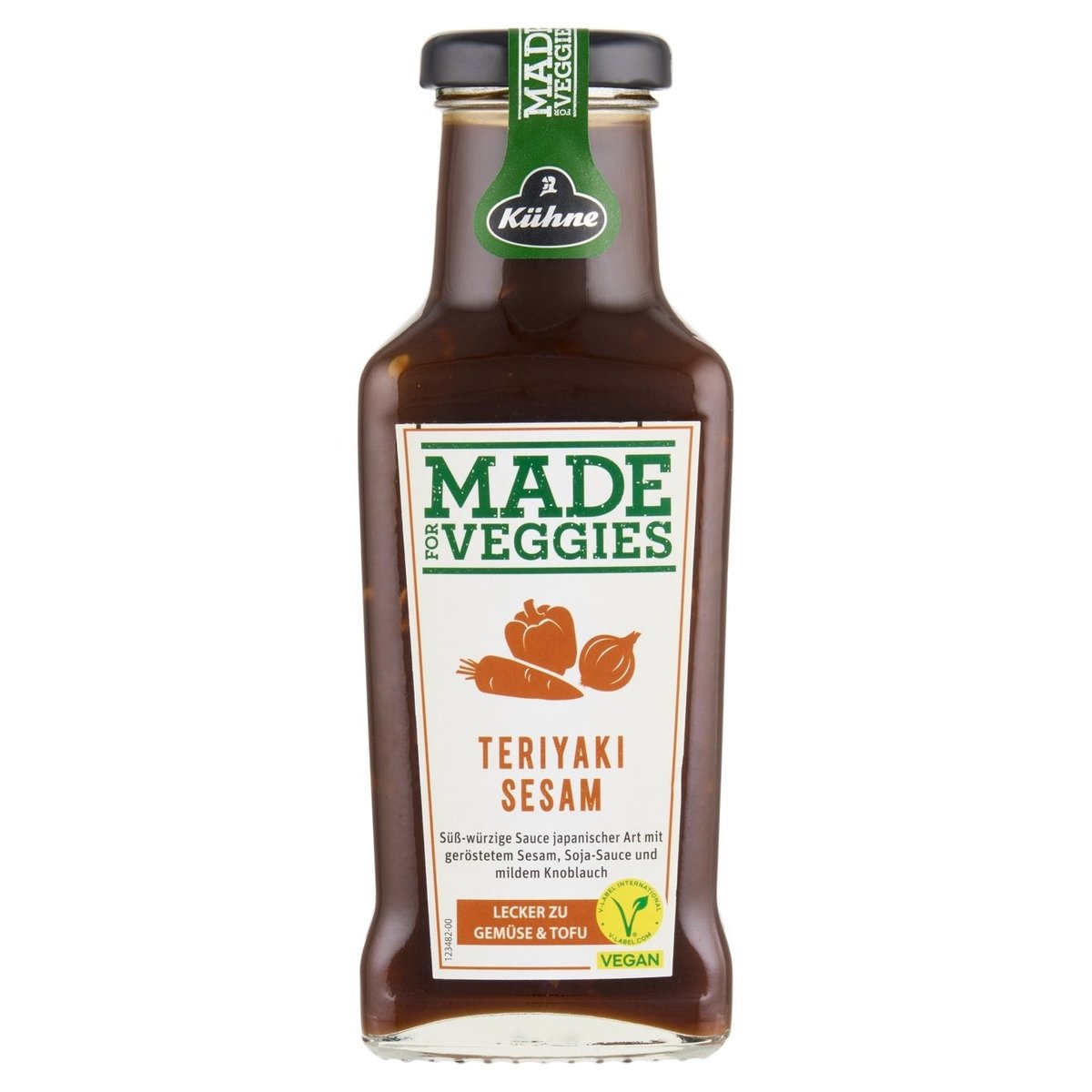 Kühne Made for Veggies teriyaki sezam studená omáčka 235ml