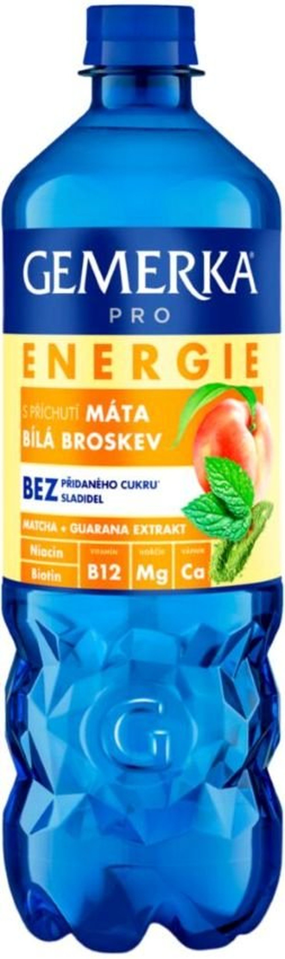 Gemerka Pro Energie Máta Bílá Broskev 0,75l