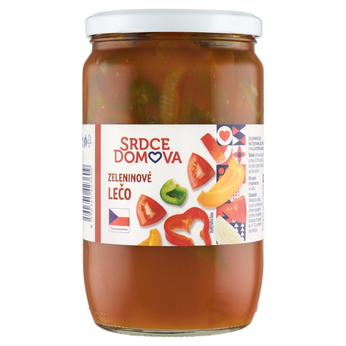 Srdce domova Zeleninové lečo 670g