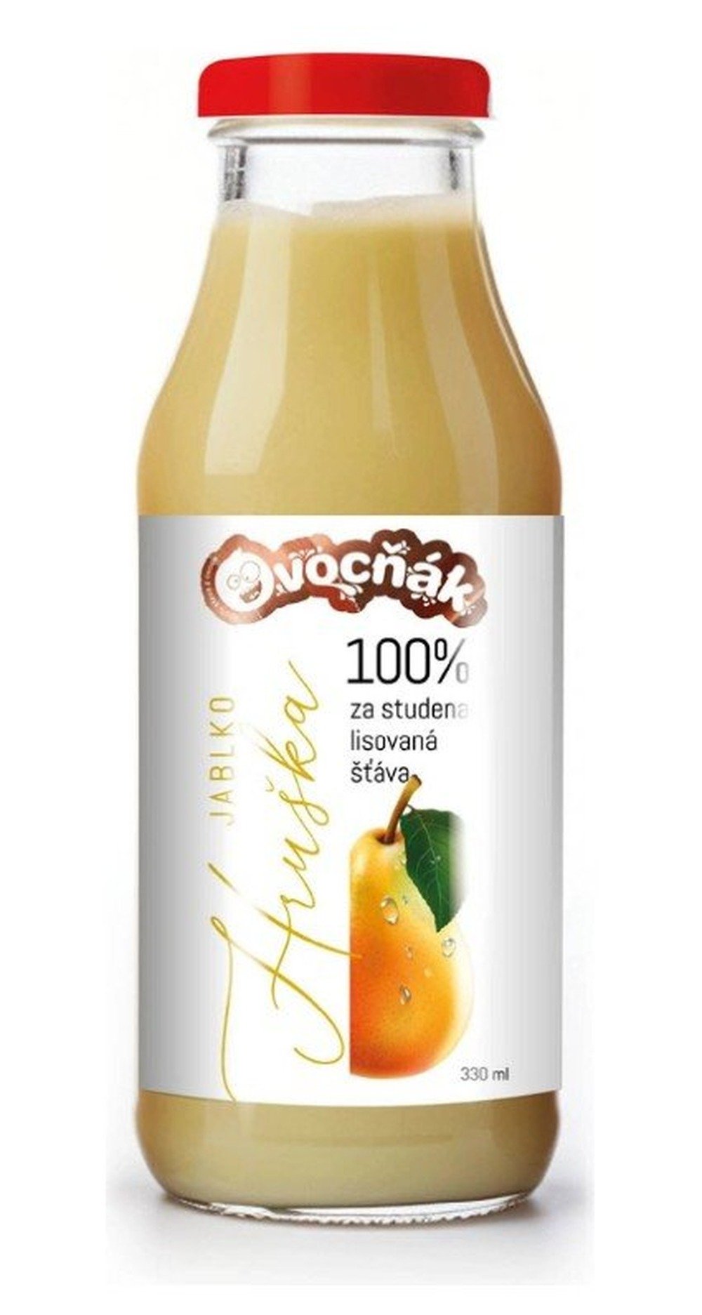Ovocňák mošt ve skle jablko, hruška750ml