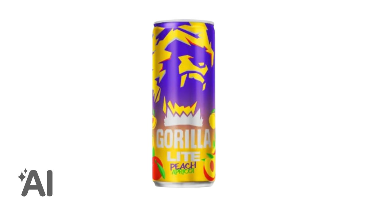 Gorilla Lite Saftali Mb 450ml
