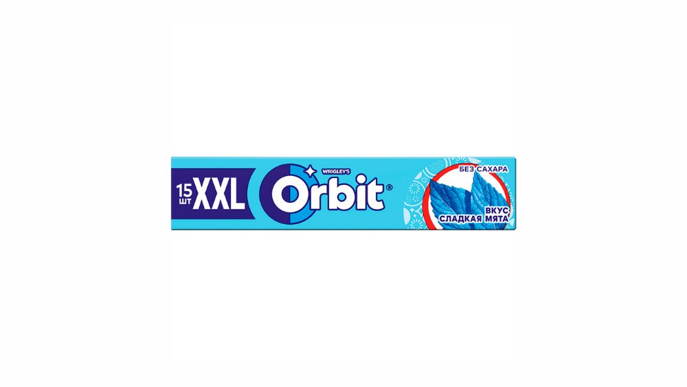 Жевательная резинка XXL Сладкая мята Orbit 19 г