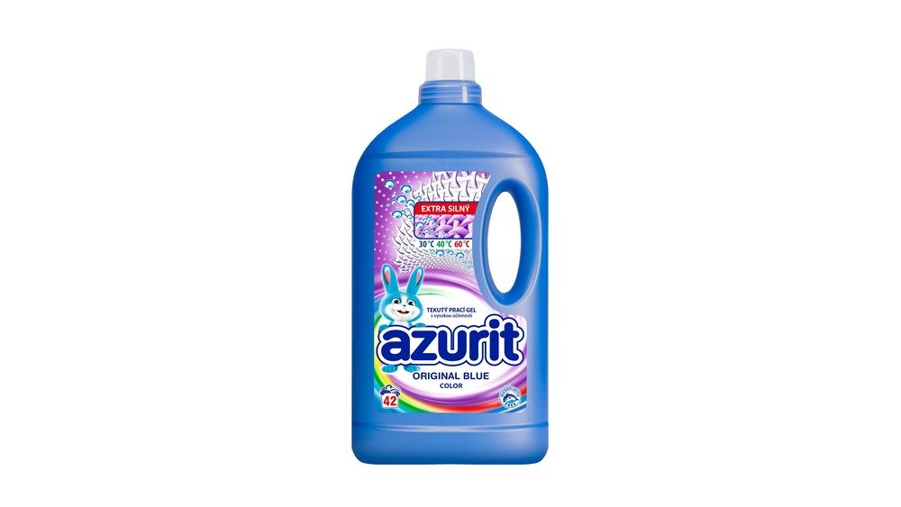 AZURIT Original Blue prací gel 42 dávek/1890 ml Color