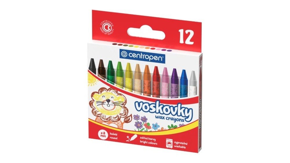 Centropen Voskovky kulaté 9530 - 12ks