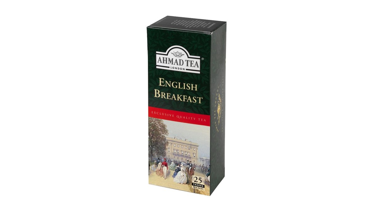 Ahmad Tea English Breakfast černý čaj 25x2 g