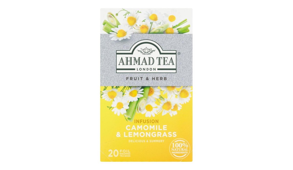 Ahmad Tea Bylinný čaj s heřmánkem 20 x 1,5g