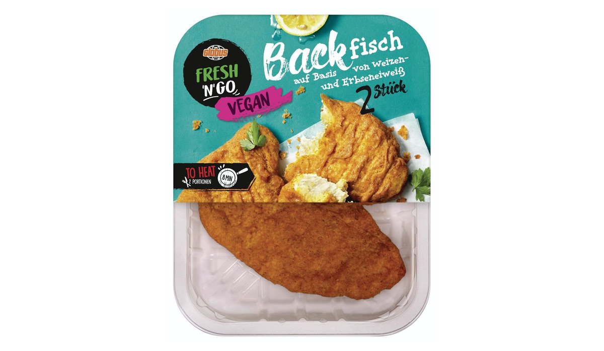 Globus FRESH 'N' GO backfisch 170 g