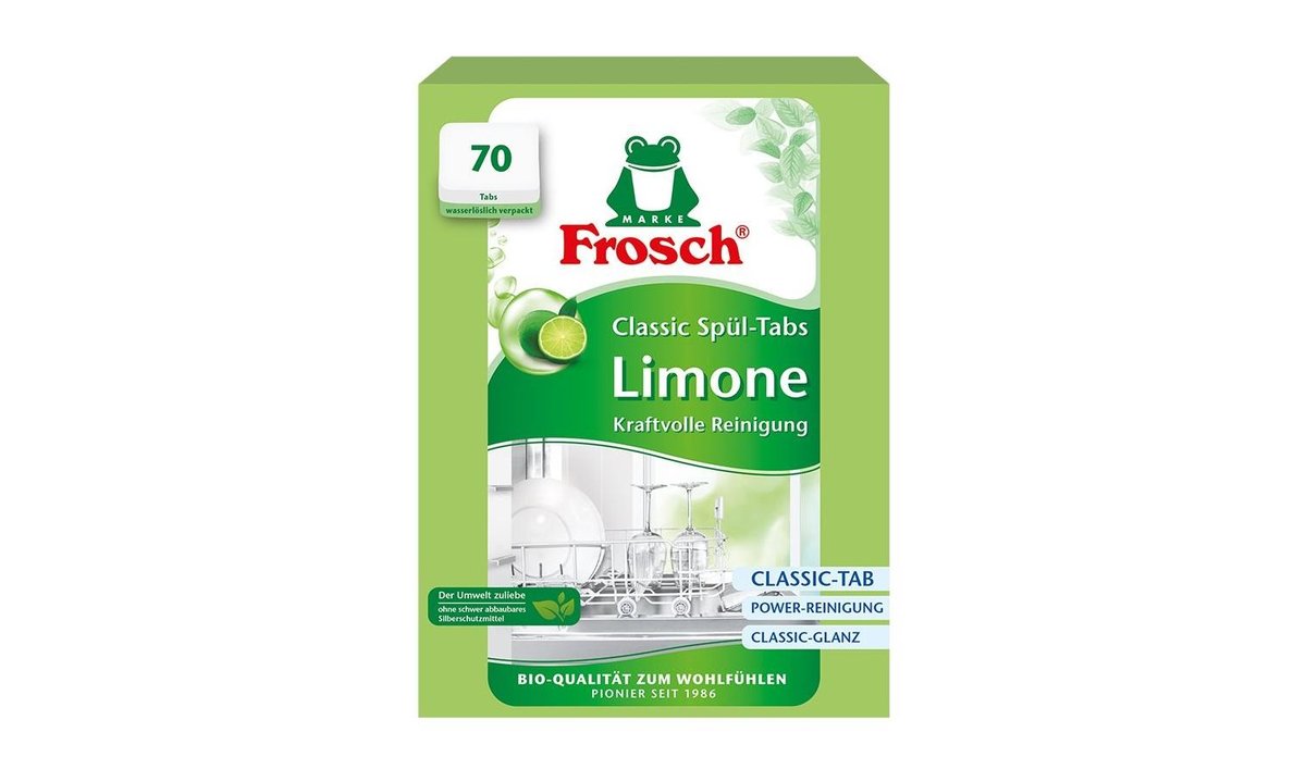 Frosch tablety do myčky Classic Limeta 70 ks