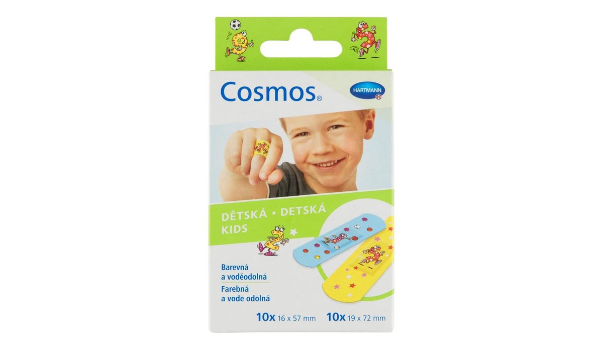 Hartmann Cosmos Dětská náplast 2 vel. 20 ks