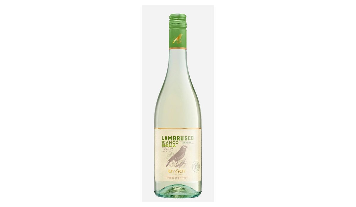 CIV&CIV Lambrusco Bianco amabile dell emilia 0,75 l