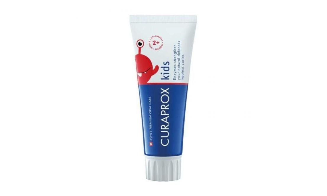 Curaprox Kids dětská pasta od 2 let jahoda 60 ml