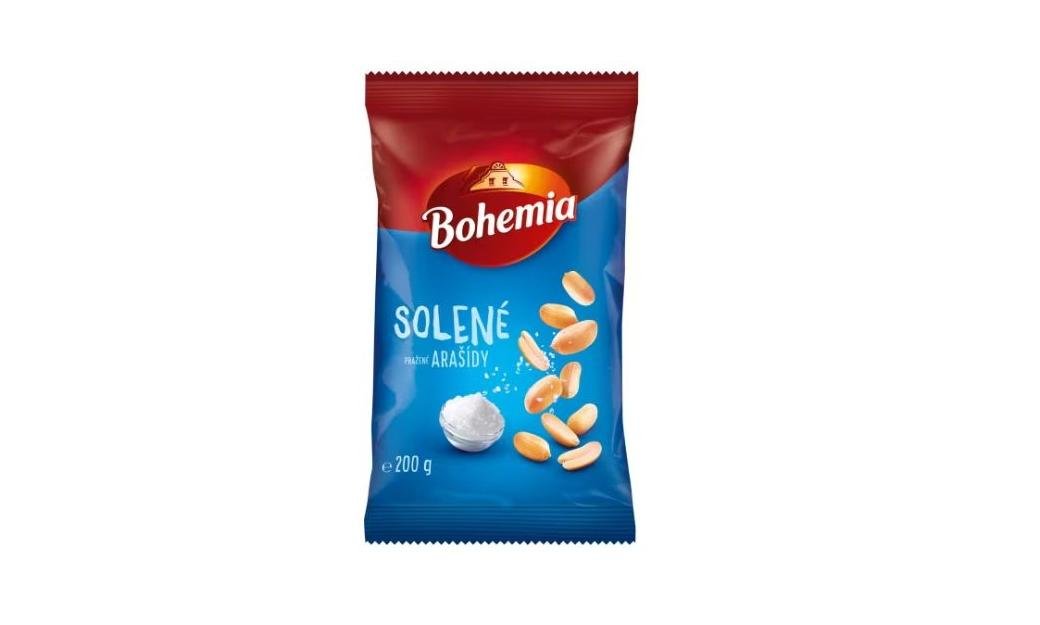 Bohemia Arašídy solené 200g