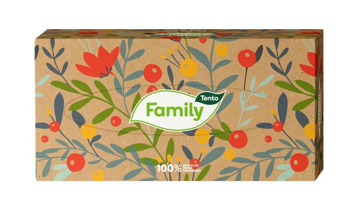 Tento kapesníky Family 2vrstvé 200 ks