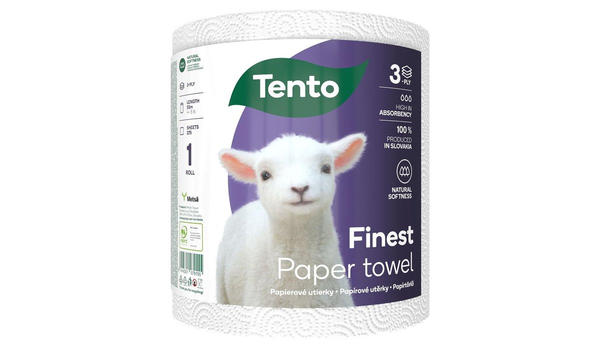 Tento kuchyňské utěrky Finest 3vrstvé 1 ks