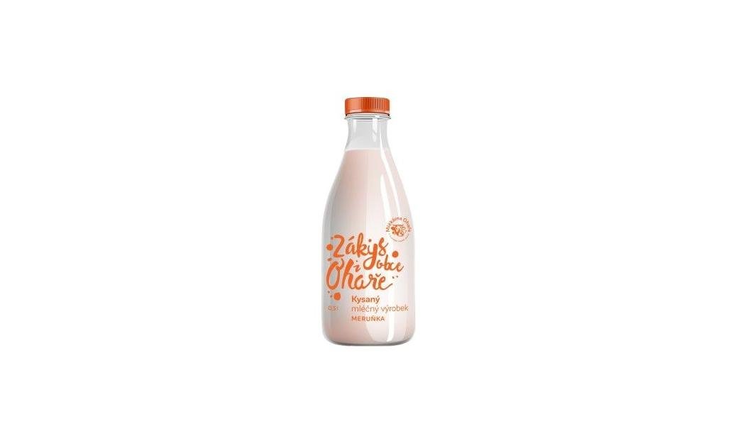Mlékárna Ohaře, Zákys  z obce Ohaře meruňkový, 0,5l