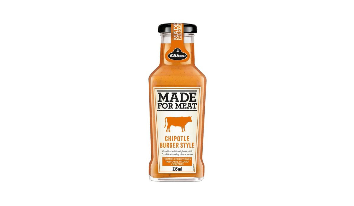 Kühne Made for meat Chipotle burger omáčka 235ml
