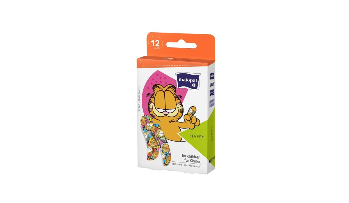Matopat Náplast HAPPY 12 ks