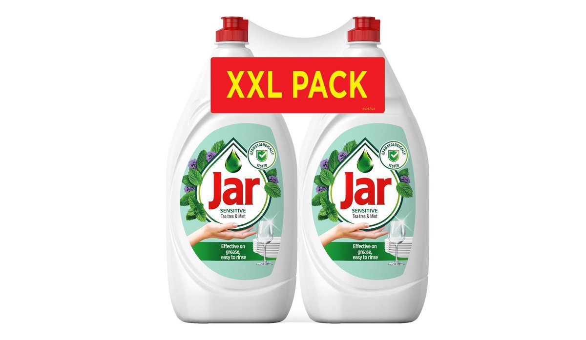 Jar Prost Na Nádobí Tea Tree & Mint 2x1,35l