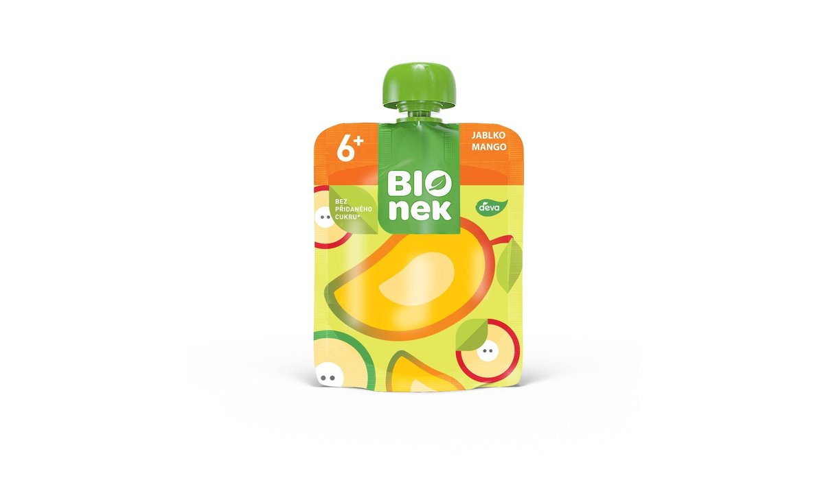 Deva BIOnek Mango, Jablko 6m+ 90g