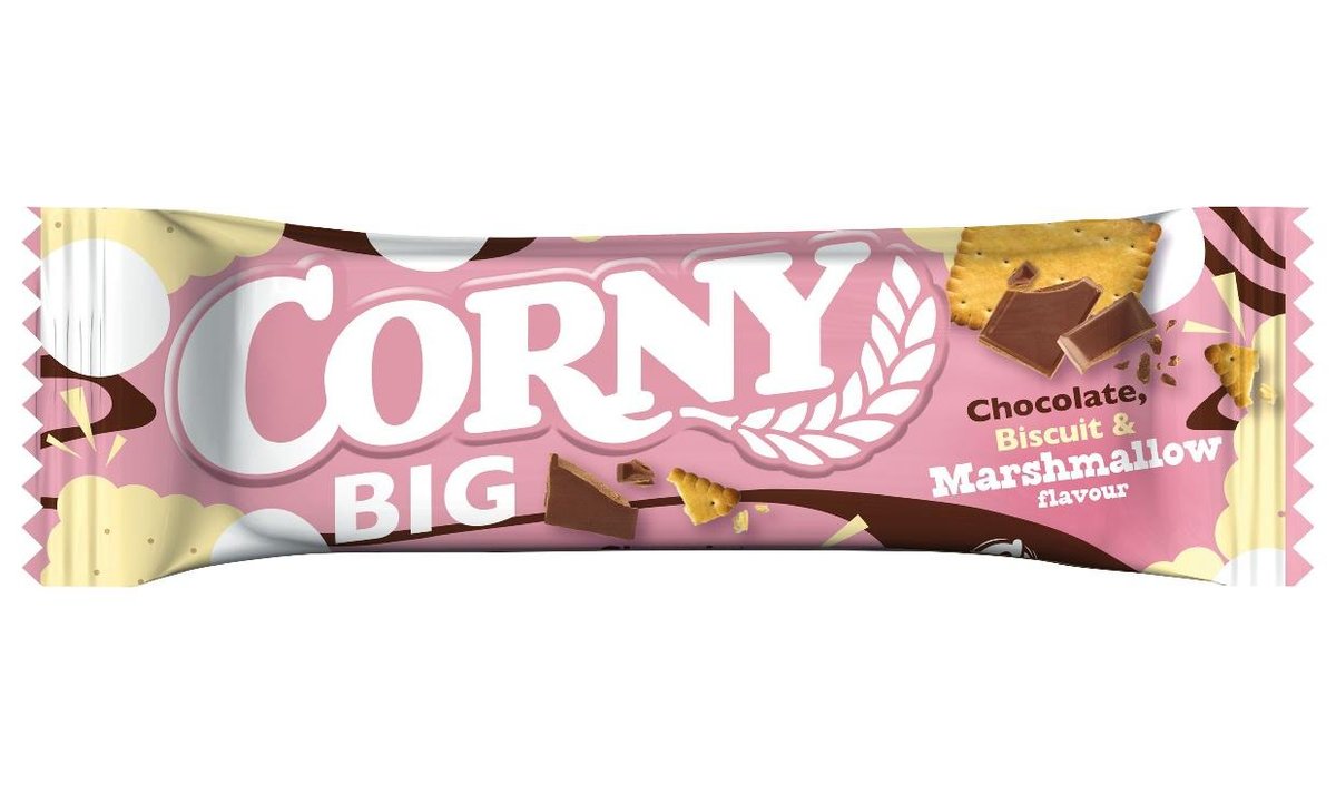 Corny BIG s marshmallow v mléčné čokoládě 40g