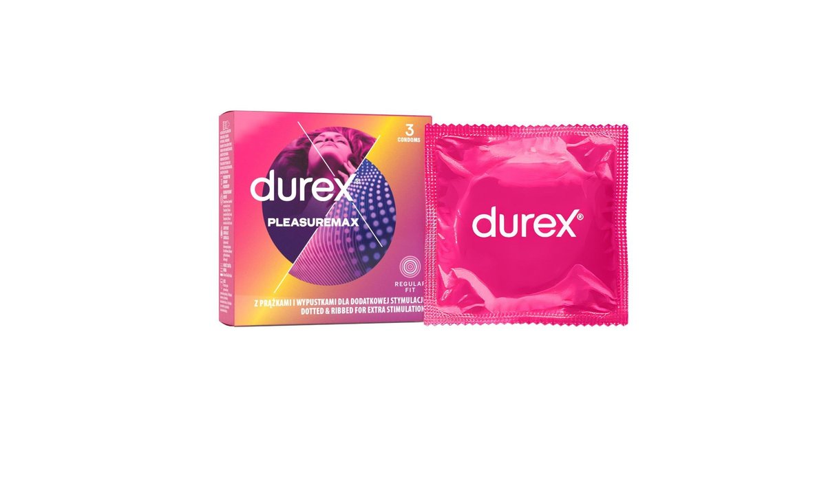 Презервативы Durex Pleasuremax, 3 шт.