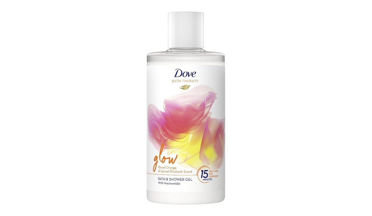 Dove Glow pěna do koupele 400ml