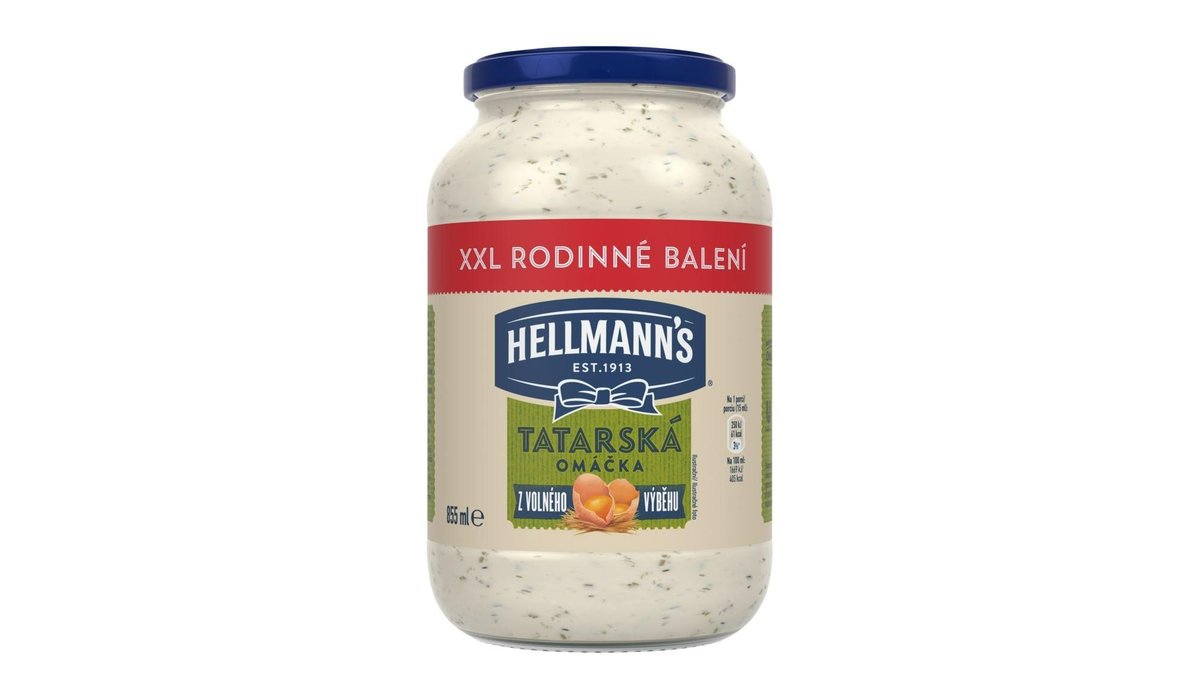 Hellmann's Tatarská omáčka 855 ml