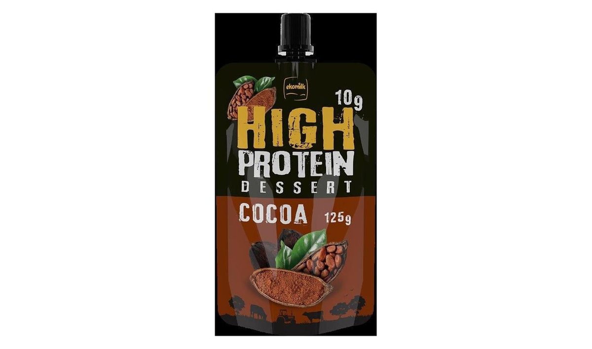 Ekomilk High Protein tvarohová svačinka kakao 125g