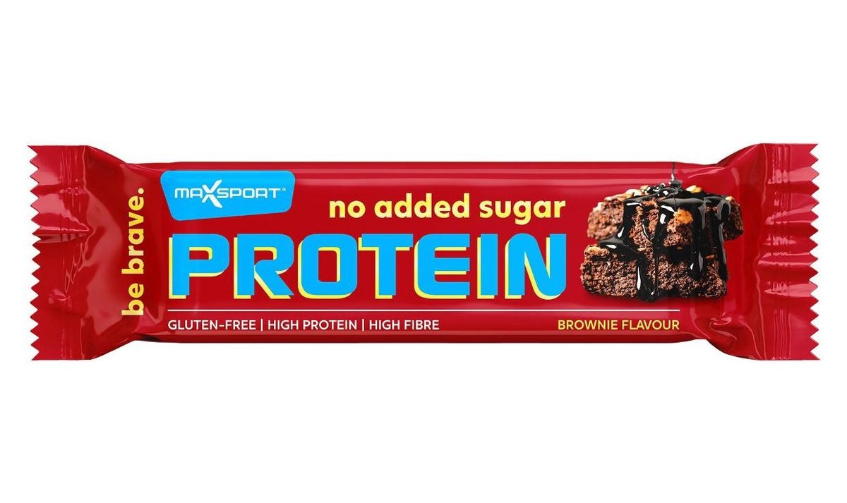 MaxSport Proteinová tyčinka s čokoládovou příchutí v mléčné čokoládě se sladidlem, bez lepku 40g