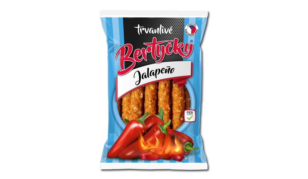 Bertyčky jalapeño 90g