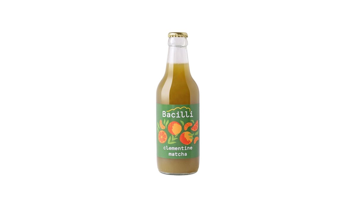Bacilli Matcha - Clementine, 330ml
