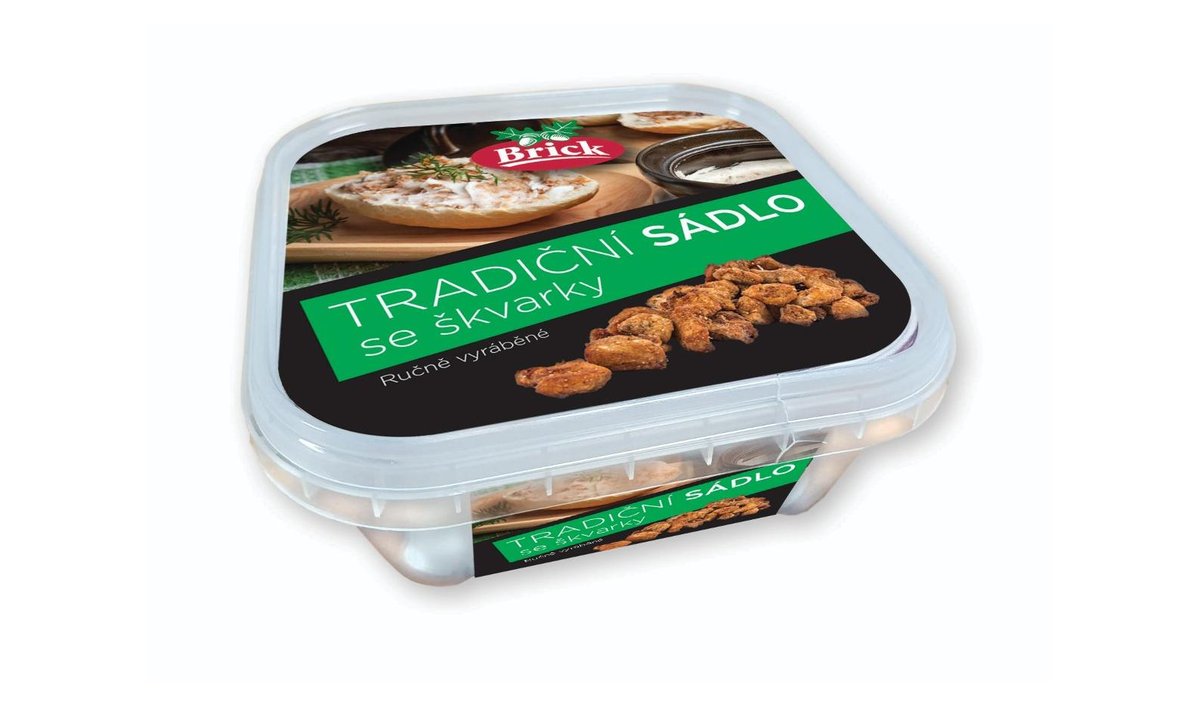Brick Tradiční sádlo se škvarky 130g