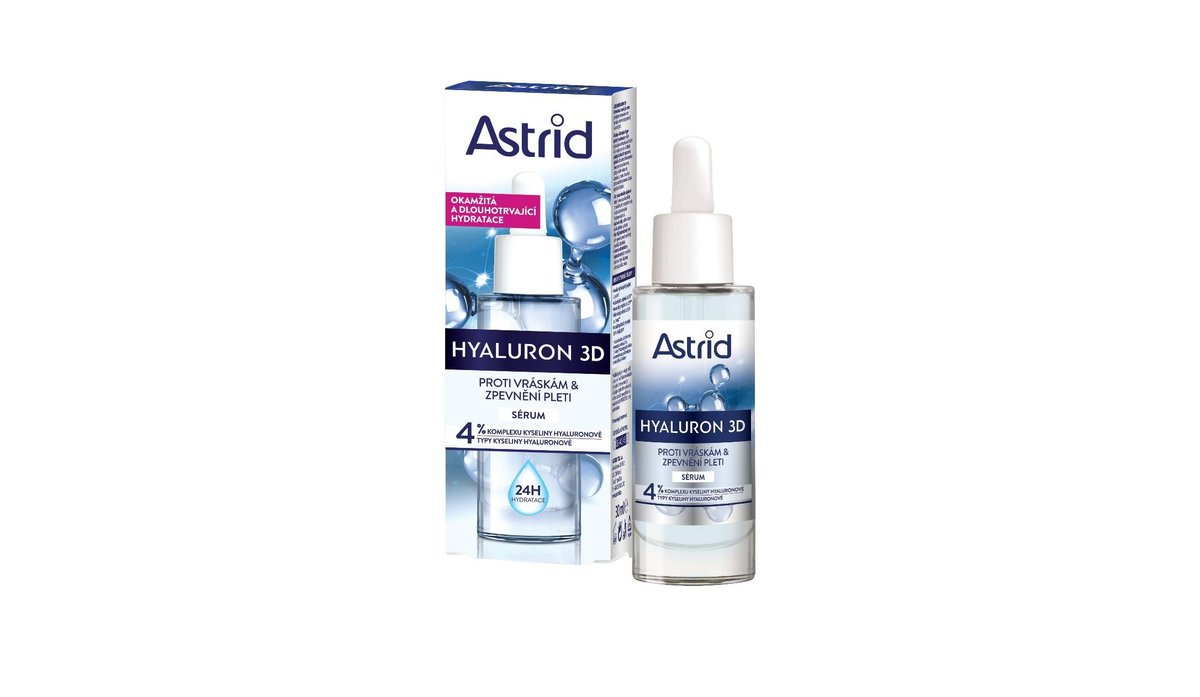 Astrid Hyaluron 3D Protivráskové a zpevňující sérum 30ml
