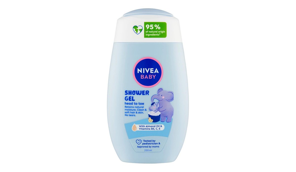 Детская нежная ванночка для купания Nivea, 200 мл