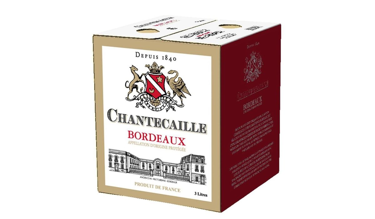 Bordeaux Chantecaille AOP Rouge 3L BIB