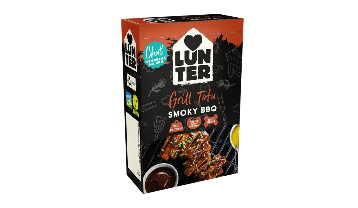 Lunter Tofu Marinated Smoky BBQ 180g