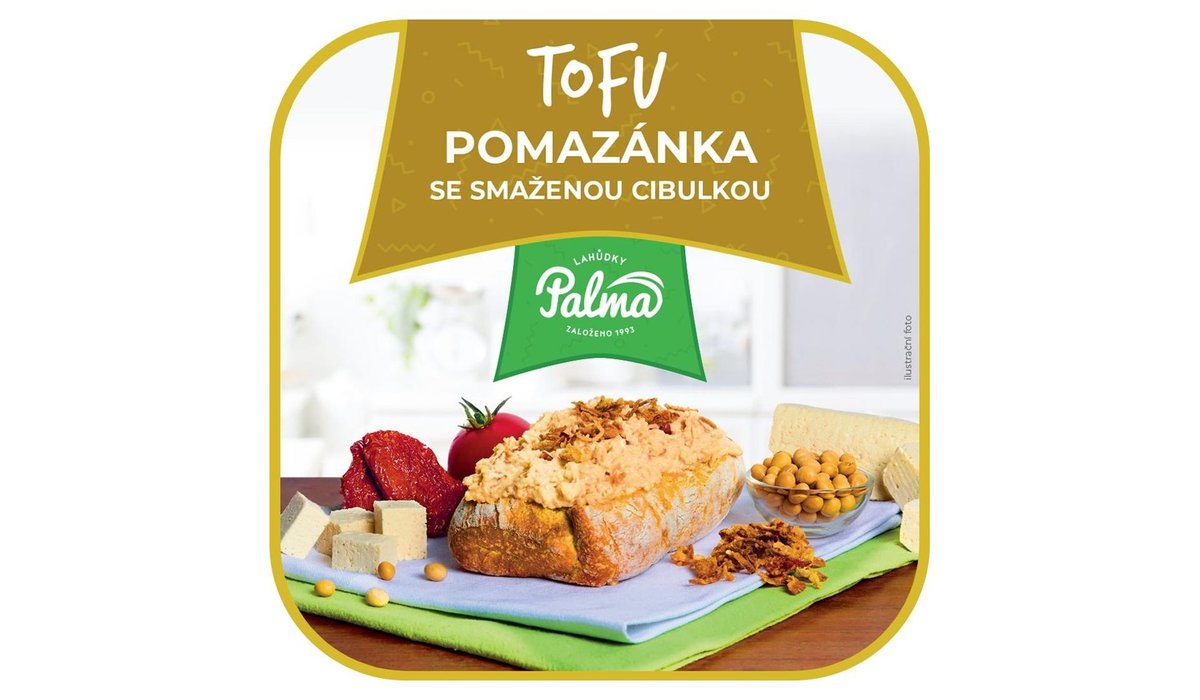Lahůdky Palma Tofu pomazánka se smaženou cibulkou 150 g