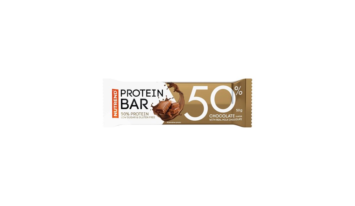 Nutrend PROTEIN 50 BAR čokoláda 50g