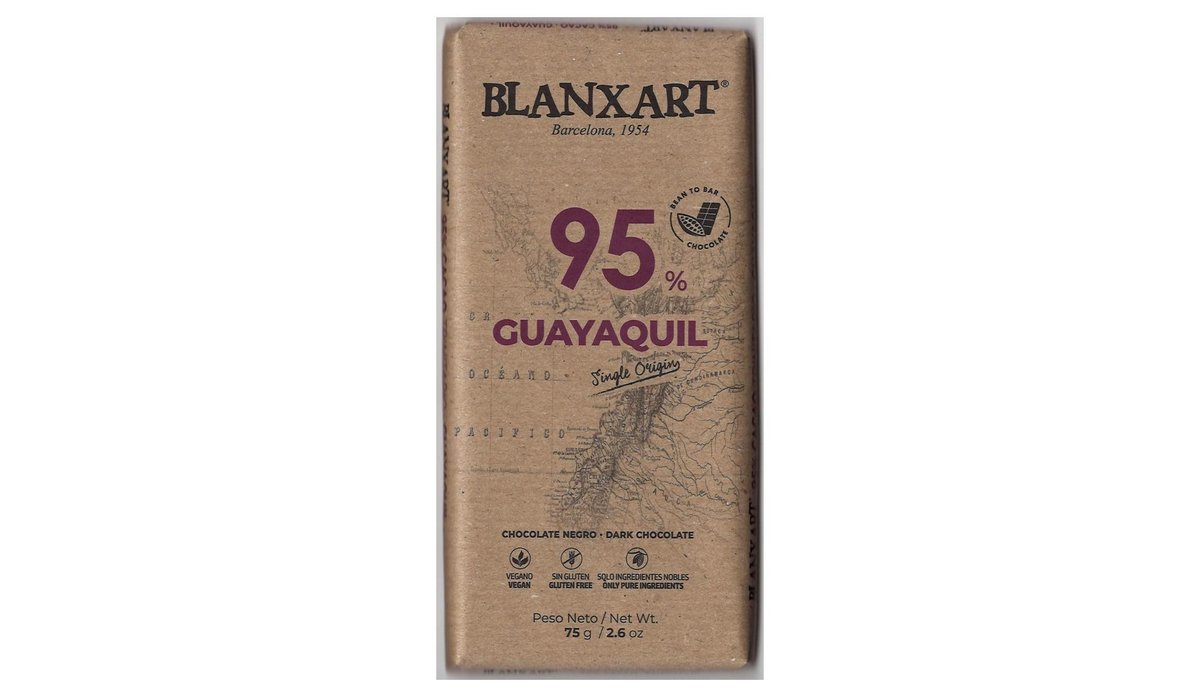 Blanxart Guayaqil 95% hořká čokoláda 75g
