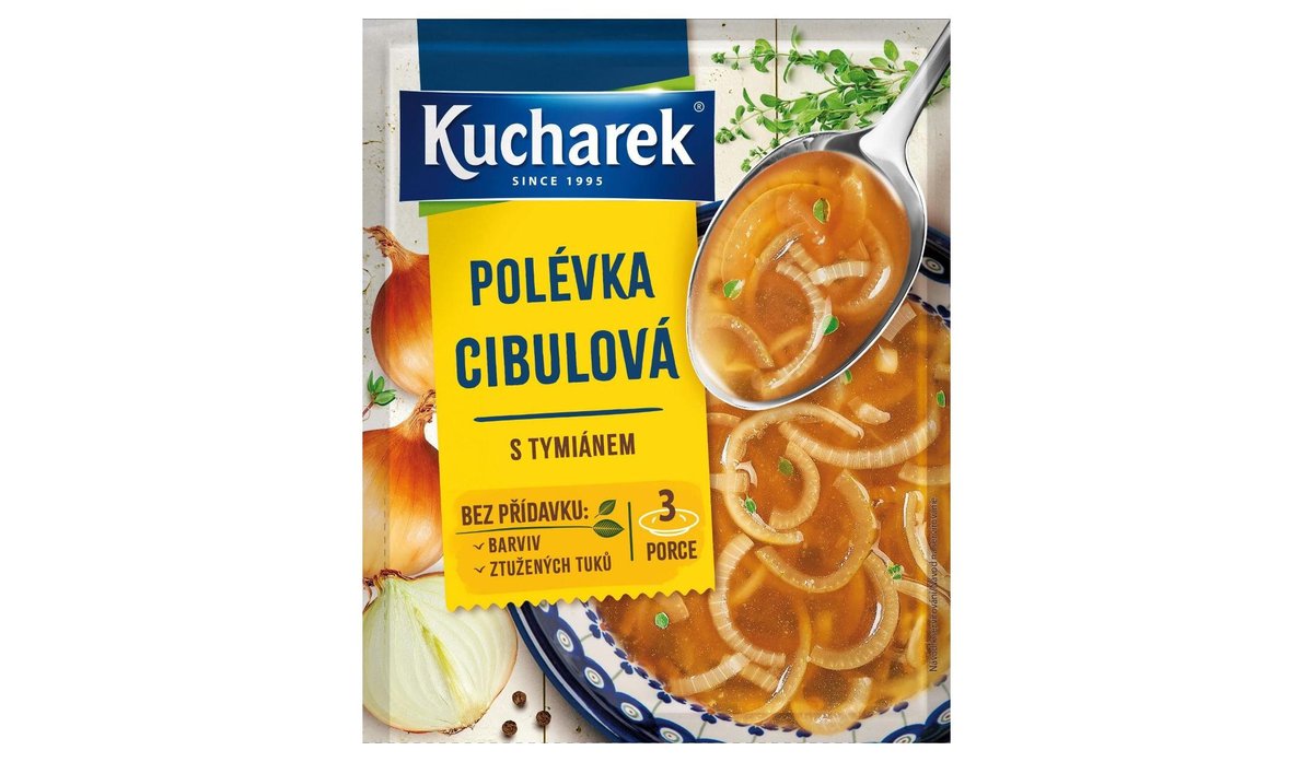 Kucharek Polévka Cibulová s tymiánem 49g