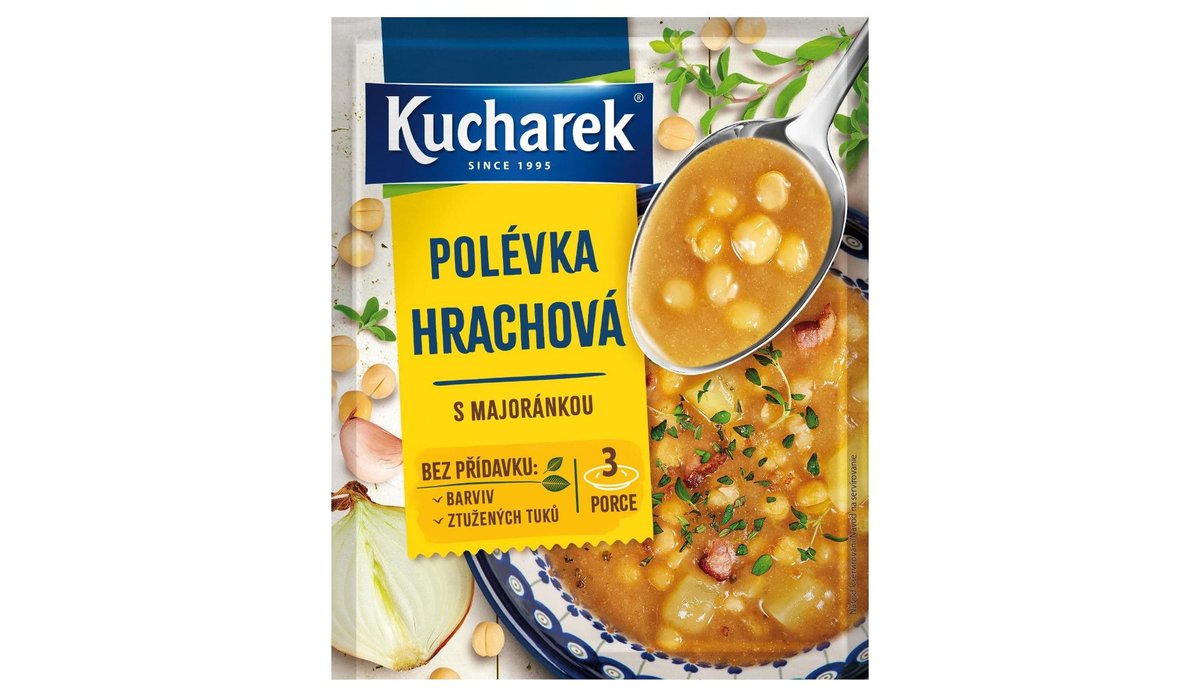 Kucharek Polévka Hrachová s majoránkou 68 g