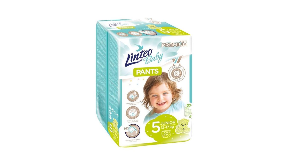 Детские трусики LINTEO BABY JUNIOR (20 шт.)
