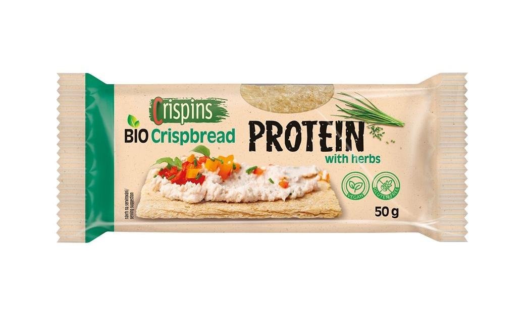 Crispins BIO Křehký plátek proteinový 50 g