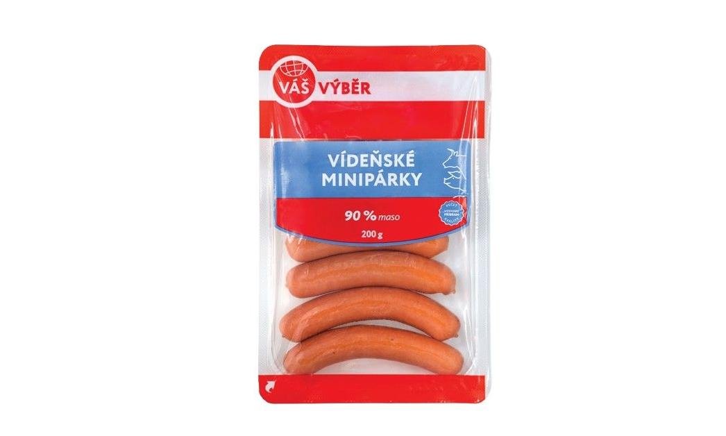 Váš Výběr Vídeňské minipárky 200g