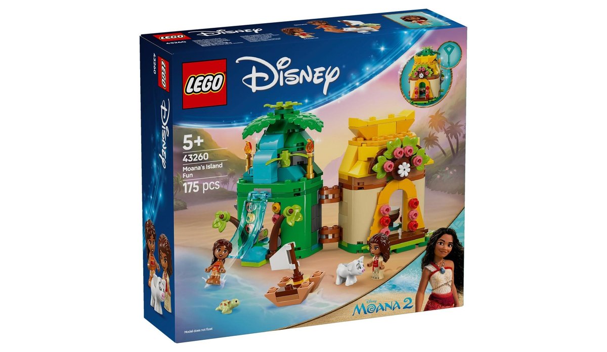 LEGO Disney Принцесса 43260 Моана и Островные Развлечения