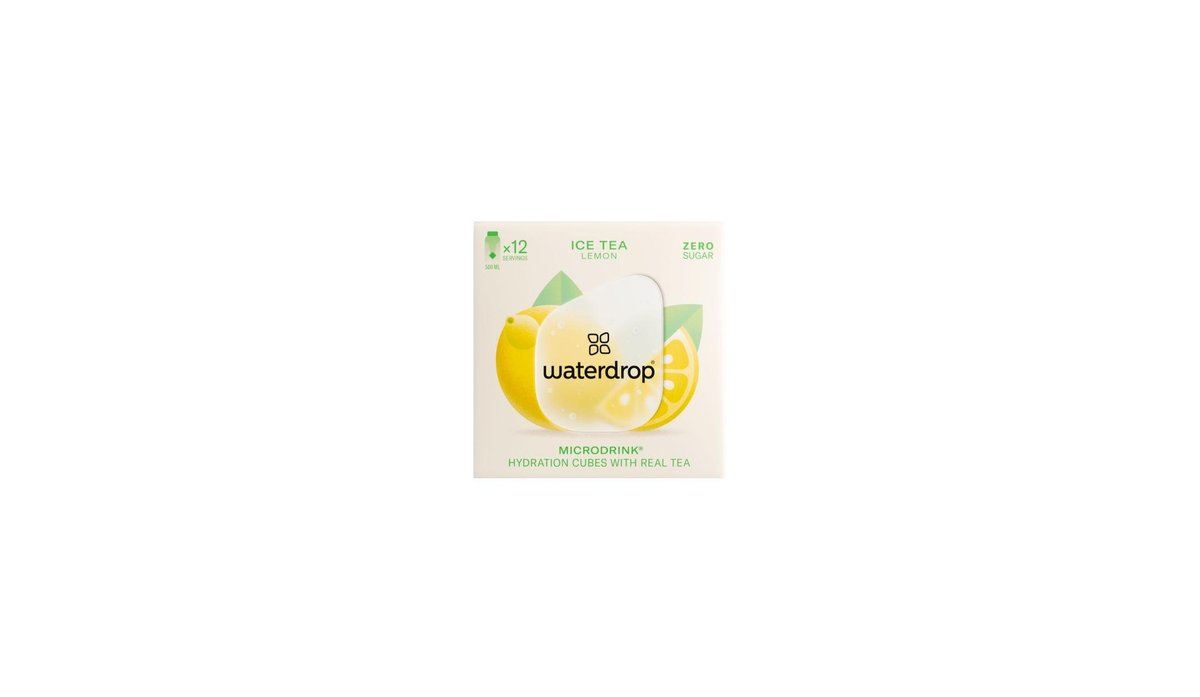 Waterdrop Ice Tea Lemon 12 ks