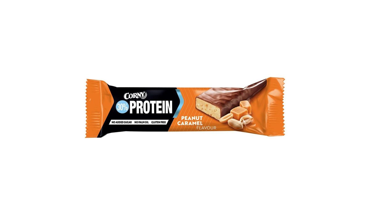 Corny Proteinová tyčinka 30% arašídy-karamel 50 g
